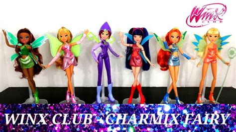 Winx Club Review Charmix Fairy Dolls Youtube