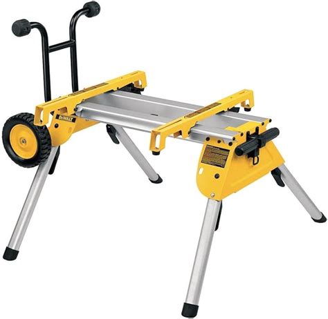 DEWALT DE7400 Piètement roulant pour scies sur table compatible DW745