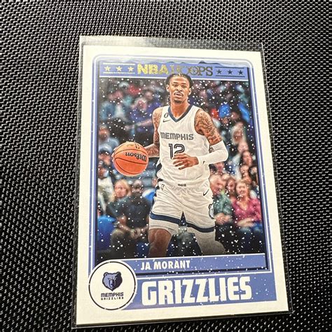 2023 24 Nba Hoops Winter Ja Morant Hoops Tribute 281 Memphis Grizzlies