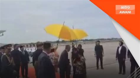 Agong Permaisuri Selamat Tiba Di Tanah Air Astro Awani