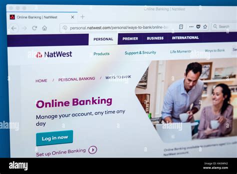 Natwest Online Banking Login Hi Res Stock Photography And Images Alamy