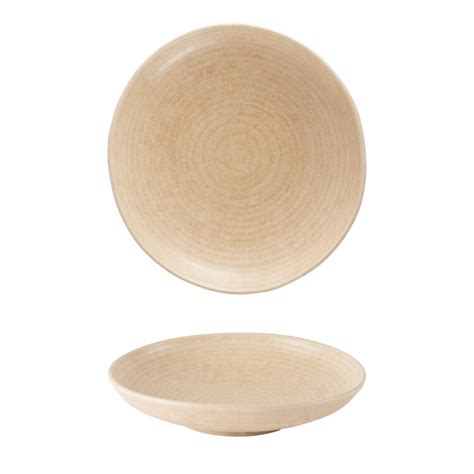 Rustico Nude Deep Plate 21cm 11 Only 35 27