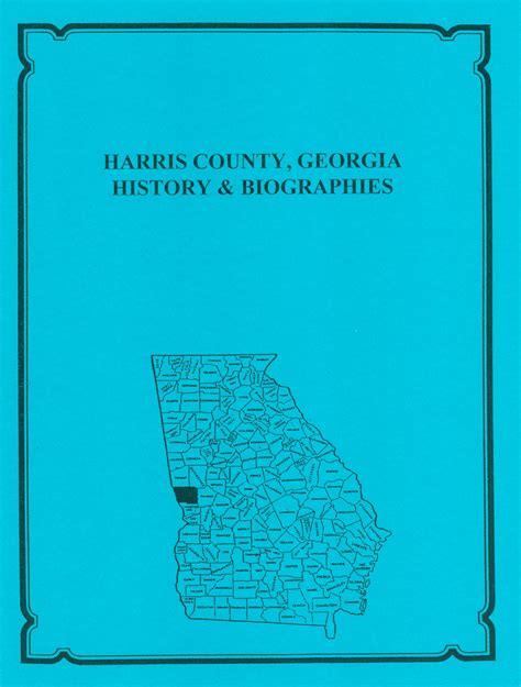 Harris County, Georgia History and Biographies - Mountain Press and ...