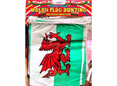 Welsh Flag Bunting