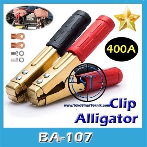 Jual Capitan Aki Full Copper Tembaga A Jepitan Alligator Clip Besar