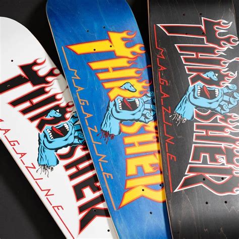 Santa Cruz X Thrasher Thrasher Screaming Flame Logo Deck 85in X 32