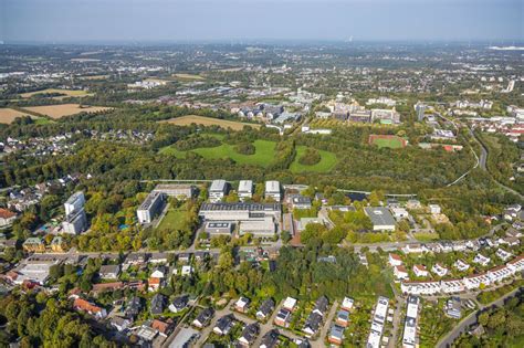 Dortmund Aus Der Vogelperspektive Campus Geb Ude Der Universit T