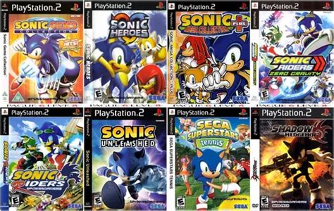 Sonic Ps2 Coleção 8 Dvds Patch Pague 6 MercadoLivre