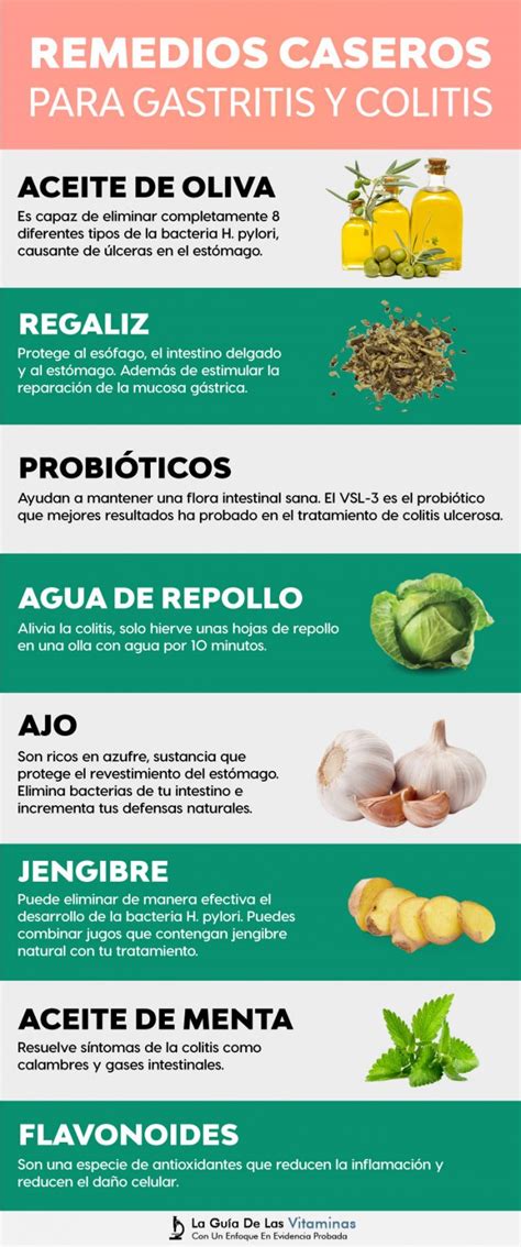 14 remedios caseros para la gastritis y colitis La Guía de las Vitaminas