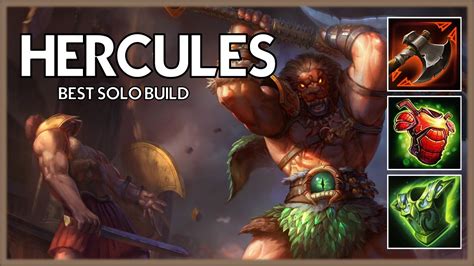 Build Herc Like This To Farm Ranked Hercules Solo Ranked Conquest