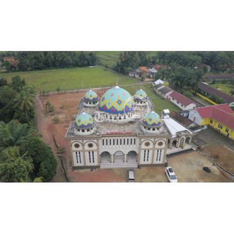 Kubah Masjid Berbahan Panel Enamel Dan Galvalum Dan GRC Bergaransi Di