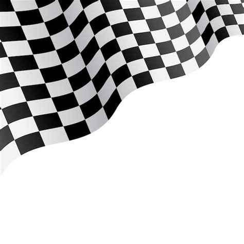 Premium Vector Race Flag Design