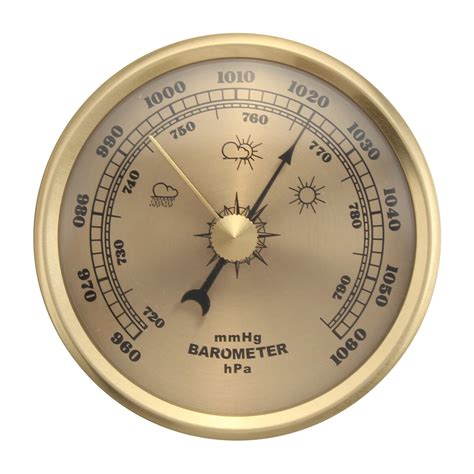 New 960-1060hPa Barometer Air Pressure Gauge Weatherglass Weather Meter Wall Hanging ...