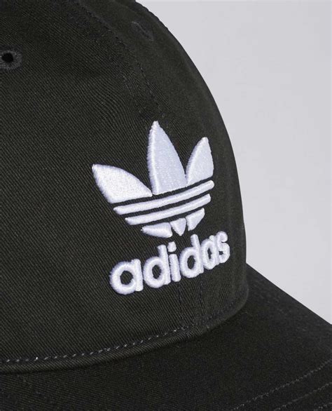 Adidas Baseball Classic Trefoil Black Cap Ozmosis Caps