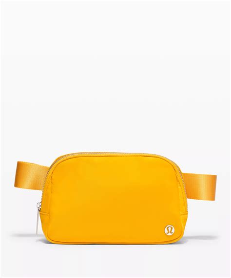 Lululemon Everywhere Belt Bag In Yellow Modesens