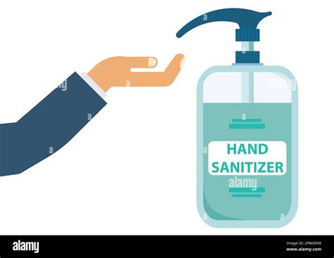 Hand Sanitizer Bottle Washing Gel Disinfection Hand Hygiene Liquid