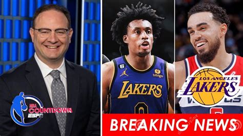 NBA Countdown WOJ UPDATE Tyus Jones Collin Sexton Are 2 Name On