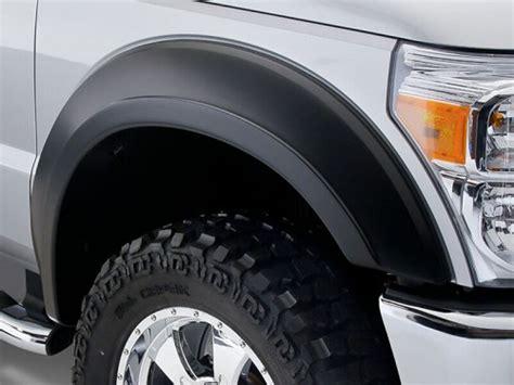 2017 2019 F250 And F350 Bushwacker Extend A Fender Extra Wide Fender Flares 4 Pc Bw 20943 02