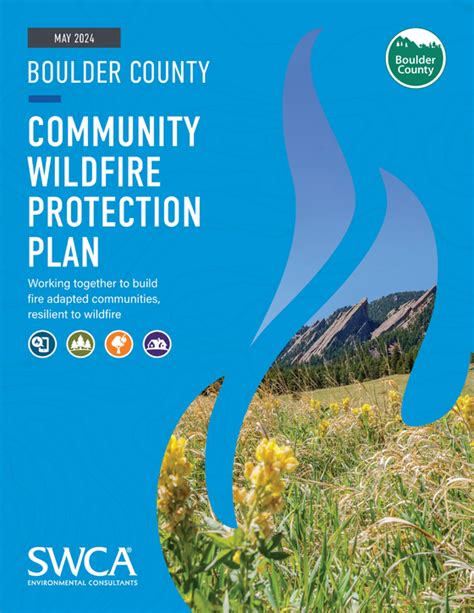 Review And Provide Feedback On The Boulder County Community Wildfire Protection Plan Update