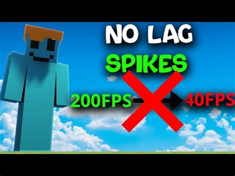 How To Get Rid Of Lag Spikes Youtube