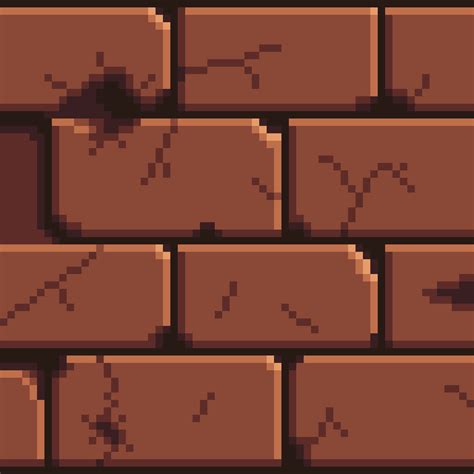 Pixel Art Wall Texture