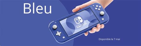 Une Nintendo Switch Lite Bleue Annoncée Jv Actu