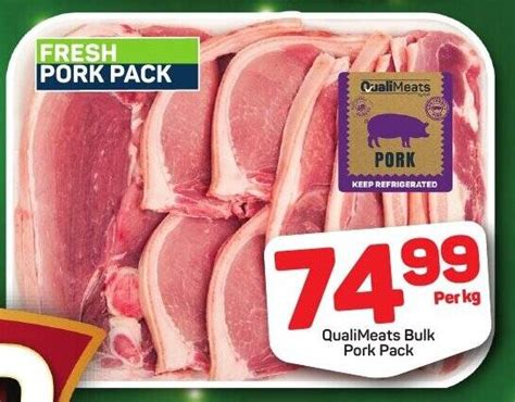 Qualimeats Bulk Pork Pack Offer At Pick N Pay