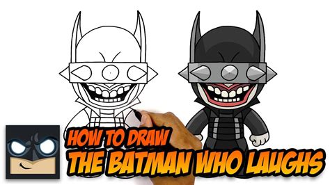 How To Draw The Batman Who Laughs Youtube