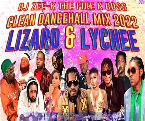 Dj Zee K “lizard And Lychee” Clean Dancehall Mixtape Govana Skeng Vybz