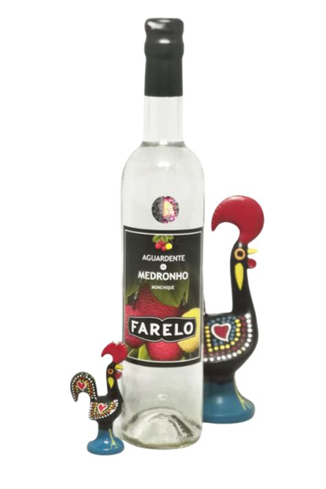 Farelo Aguardente De Medronho 500ml Sabores De Portugal