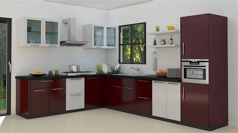 L Shaped Modular Kitchen Designs