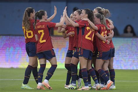 Selección Femenina España Los dorsales para las dos primeras jornadas