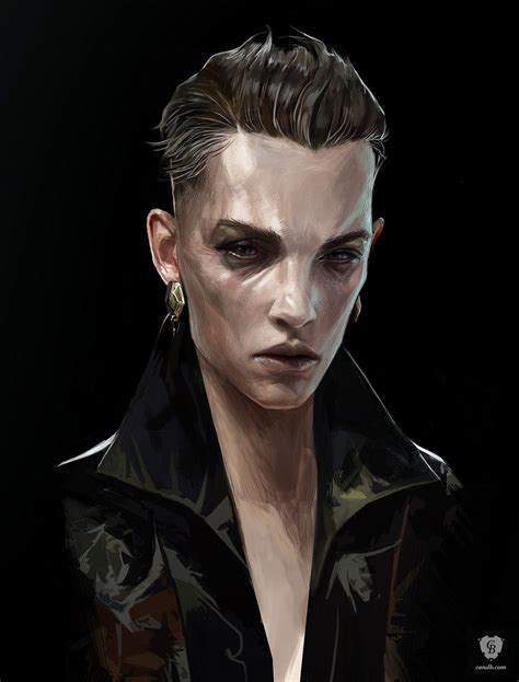 Dishonored Artwork Delilah Portrait Dishonored 2 Arkane Studios