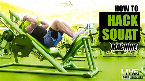 How To Do A Machine Hack Squat Exercise Demonstration Video And Guide