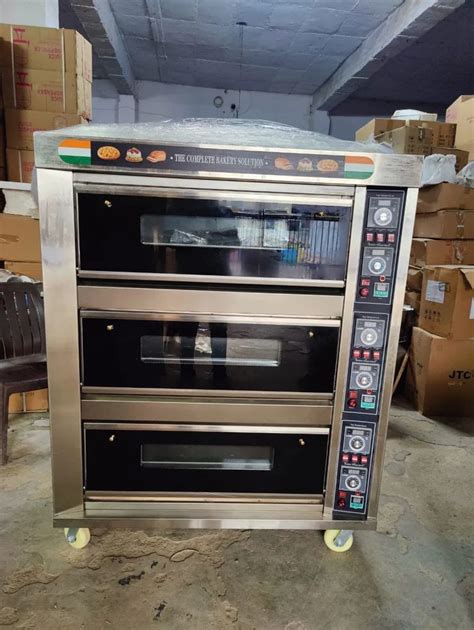 Number Of Decks Triple Decks Bread Bun Electric Deck Tray Oven At