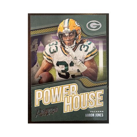 Aaron Jones 2021 Panini Prestige Power House