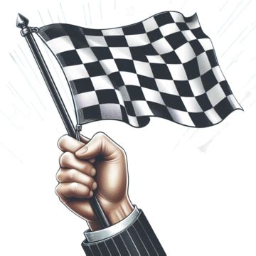 Racing Flag On Isolated Transparent PNG Transparent Images Free ...