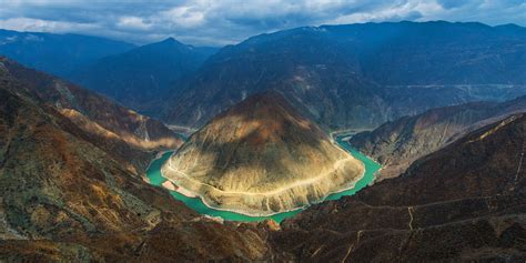 First Bend Of The Yangtze River