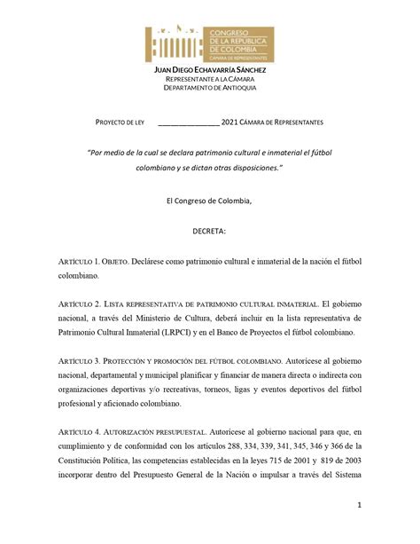 Trasfondo Del Ins Lito Proyecto De Ley De Congresistas Para Declarar