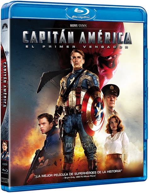 Capitán América El Primer Vengador Edición Sencilla Blu ray