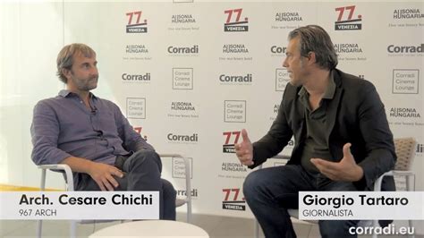 Venezia Intervista All Architetto Cesare Chichi Youtube