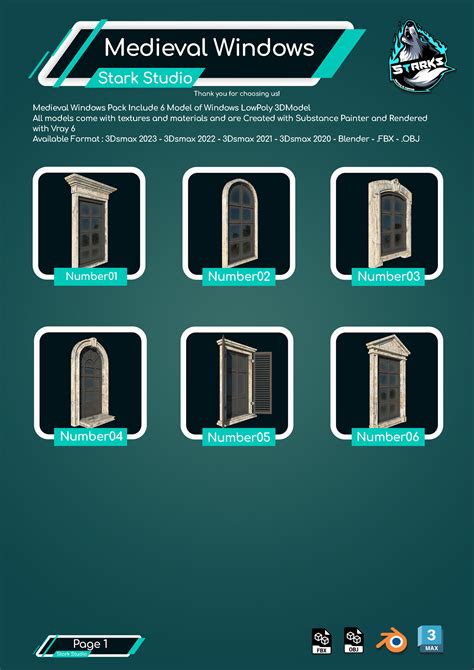 ArtStation - Old Windows | Game Assets