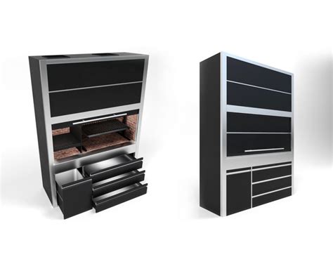 Modern Barbecue Design Free 3d Model Kitchen Appliances