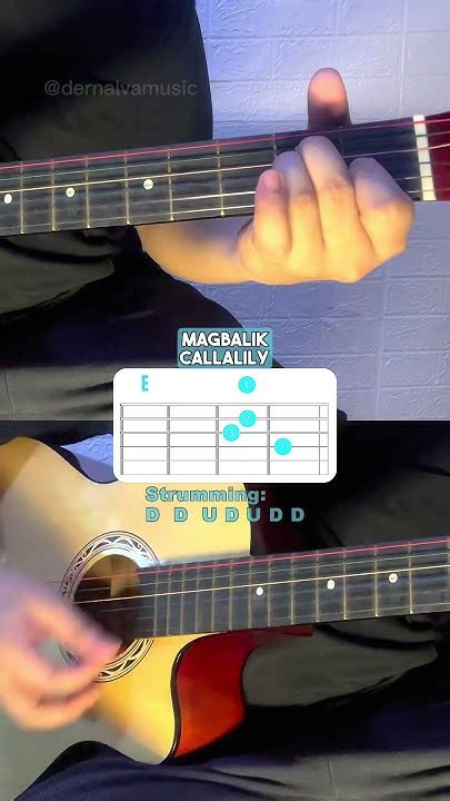 Magbalik Callalily Easy Guitar Chords Tutorial For Beginners Youtube