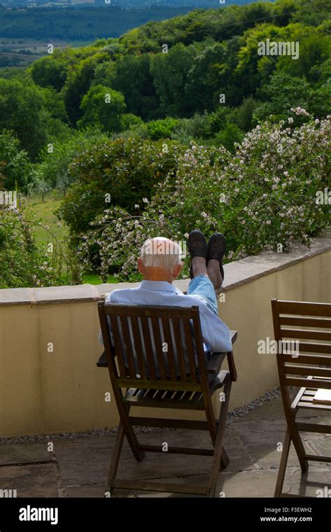 Old Man Sleeping Chair Hi Res Stock Photography And Images Alamy