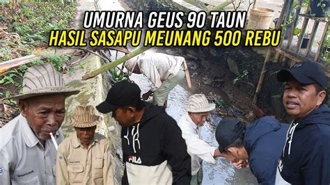 USIA TEMBUS 90 TAHUN JADI TUKANG SAPU DESA SEJAK TAHUN 65 TETAP