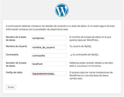 Como Instalar WordPress Paso 2 Naranja Y Media Honduras