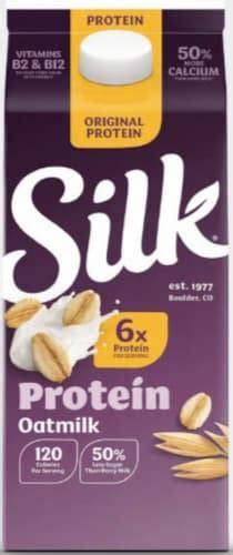 Silk® Original Protein Oatmilk 64 Fl Oz Kroger