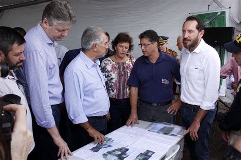 Lan Amento De Obras E Vistorias Em S O Gabriel Do Oeste Ag Ncia De