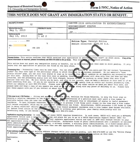 Form I-797 Notice Of Action Explained CitizenPath, 42% OFF